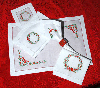 Evergreen Christmas Placemat Set