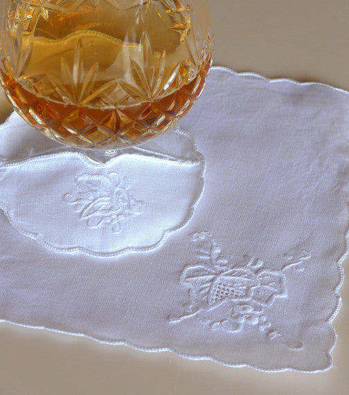 Sweet Magnolia cocktail napkin 7" Inch